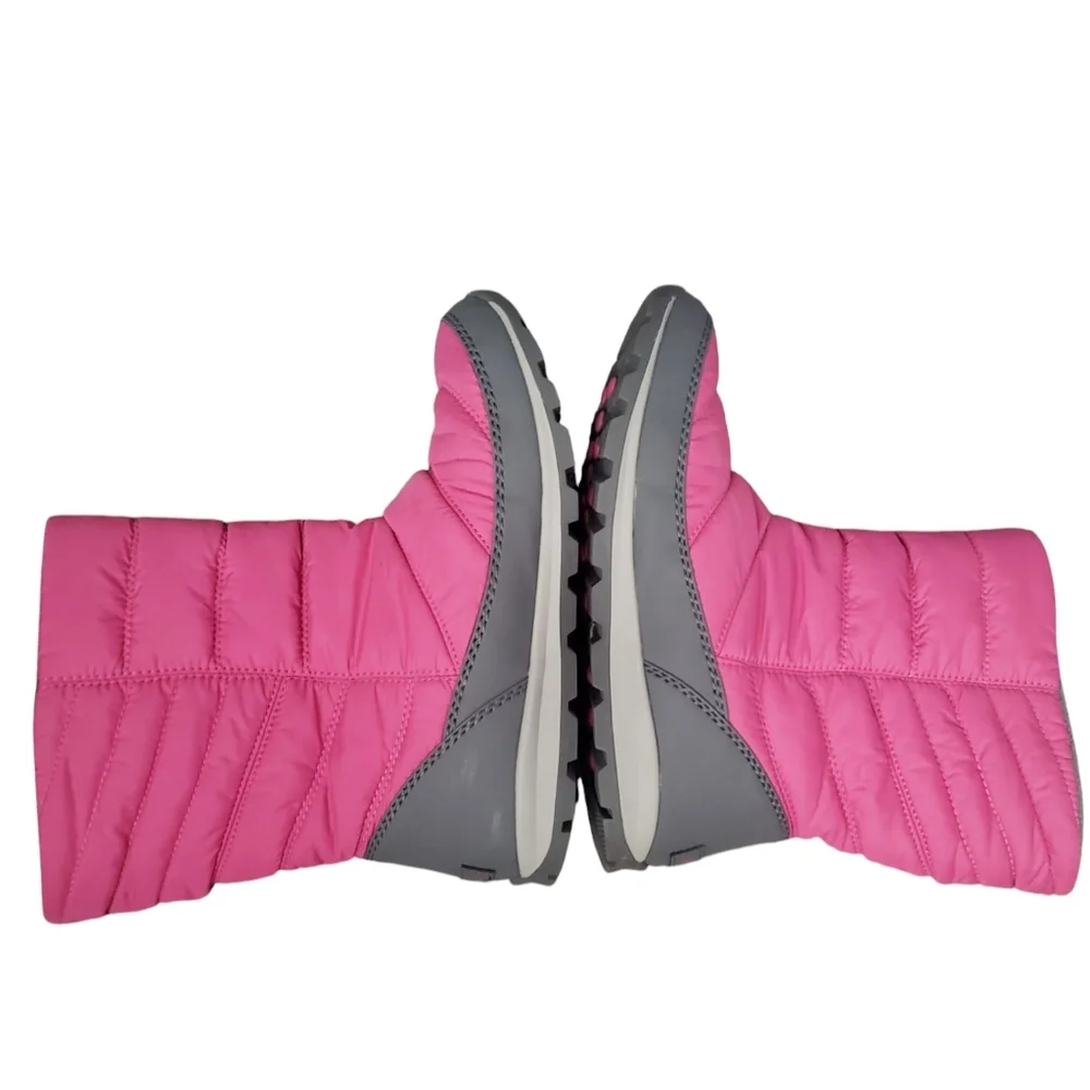 Sorel Boots Womens 6 Pink Quilted Winter Snow Rain Waterproof Insulation Boot
